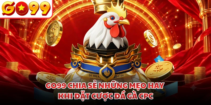 GO99 chia sẻ những mẹo hay khi đặt cược đá gà CPC